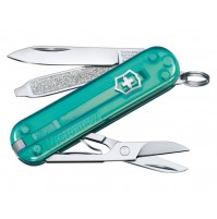 VICTORINOX CLASSIC SD POCKET MULTI-TOOL (2.3") TRANSLUCENT TROPICAL SURF LIMITED EDITION